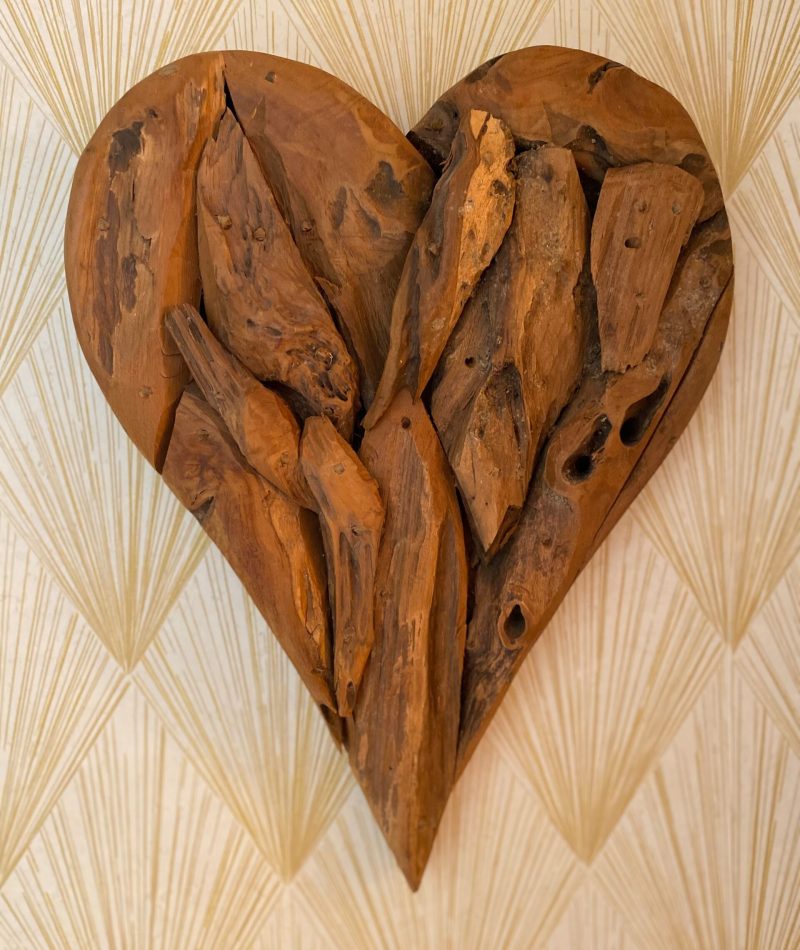 Corazón madera