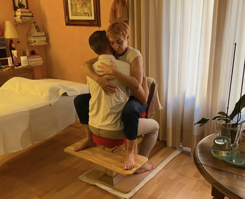 Silla abrazo